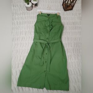 Talbots Green Midi Dress